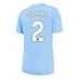 Billige Manchester City Kyle Walker #2 Hjemmebane Fodboldtrøjer Dame 2023-24 Kortærmet